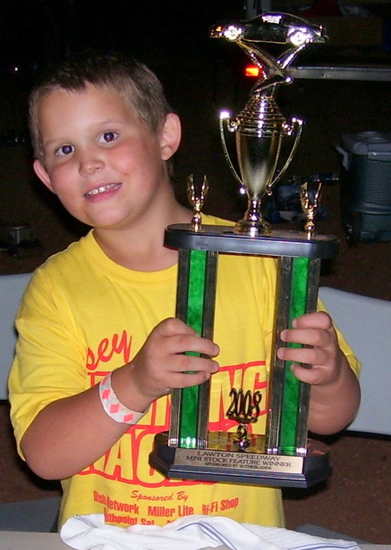 Casey Henning 2008 MINI STOCK CHAMPION